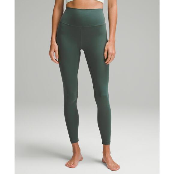 Lululemon Pants - Lululemon 'Align' Green Nylon High-Rise Pant Size 6